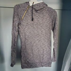 Grey fashion hoodie